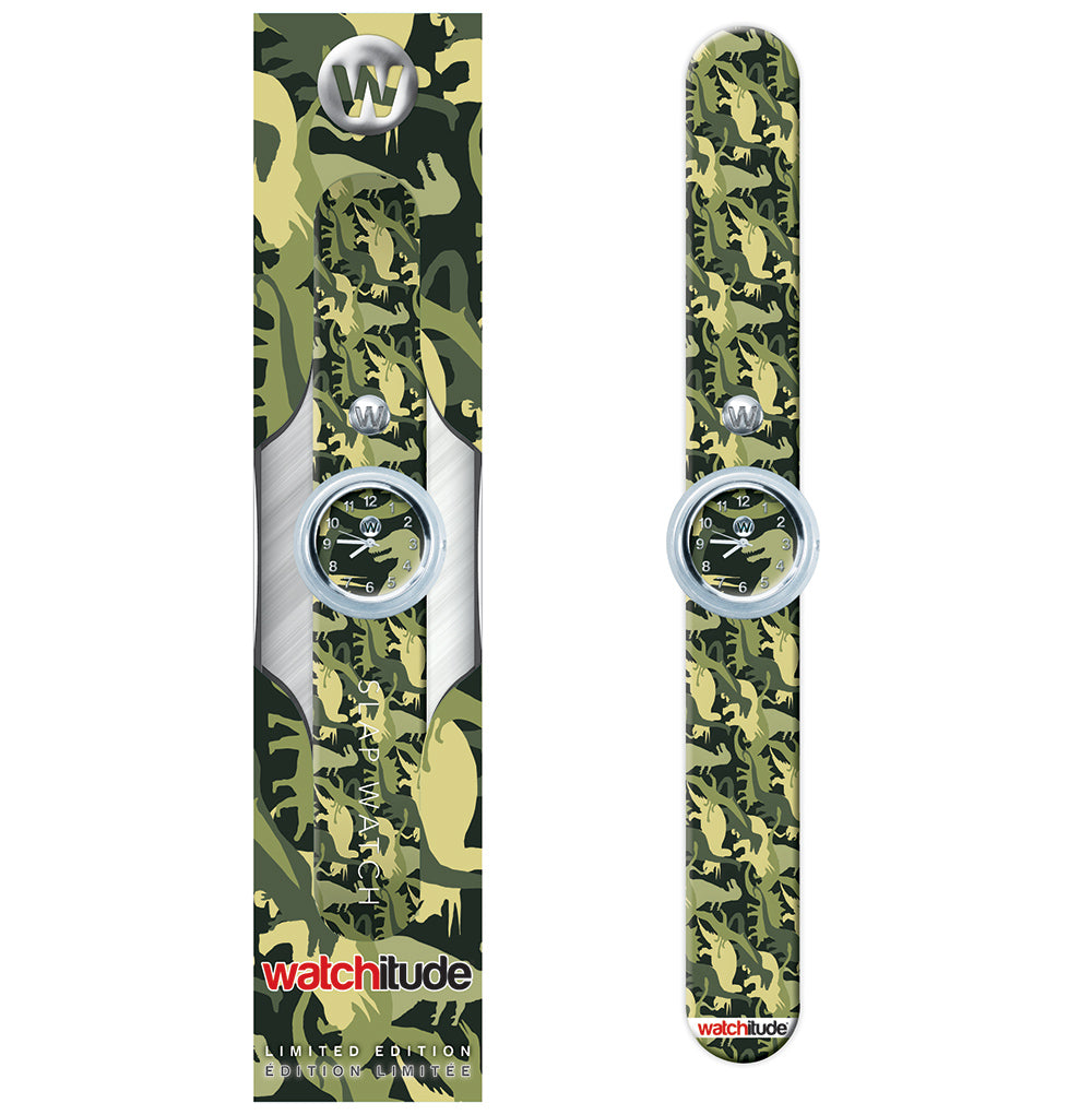 Dino Camo - Watchitude Slap Watch