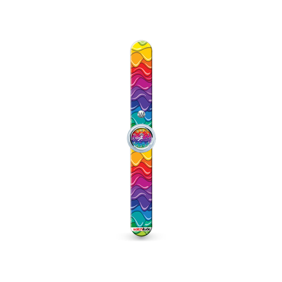 Rainbow Slime - Watchitude Slap Watch