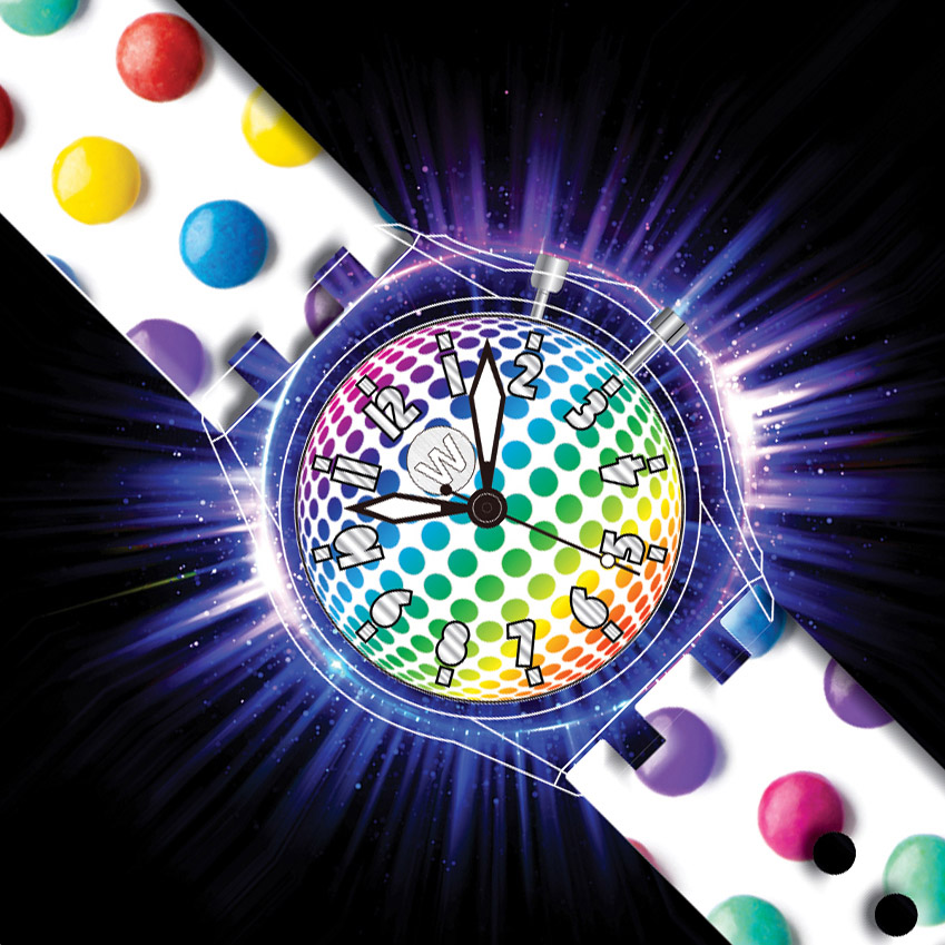 Candy Dots - Light Up Watch - Watchitude Glow image number 1