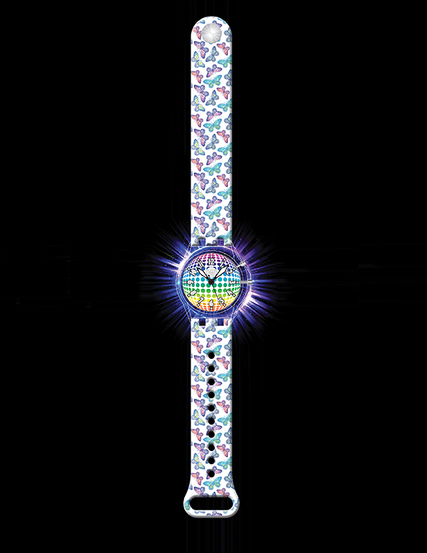 Butterfly Bash - Watchitude Glow - Led Light-up Watch image number 2