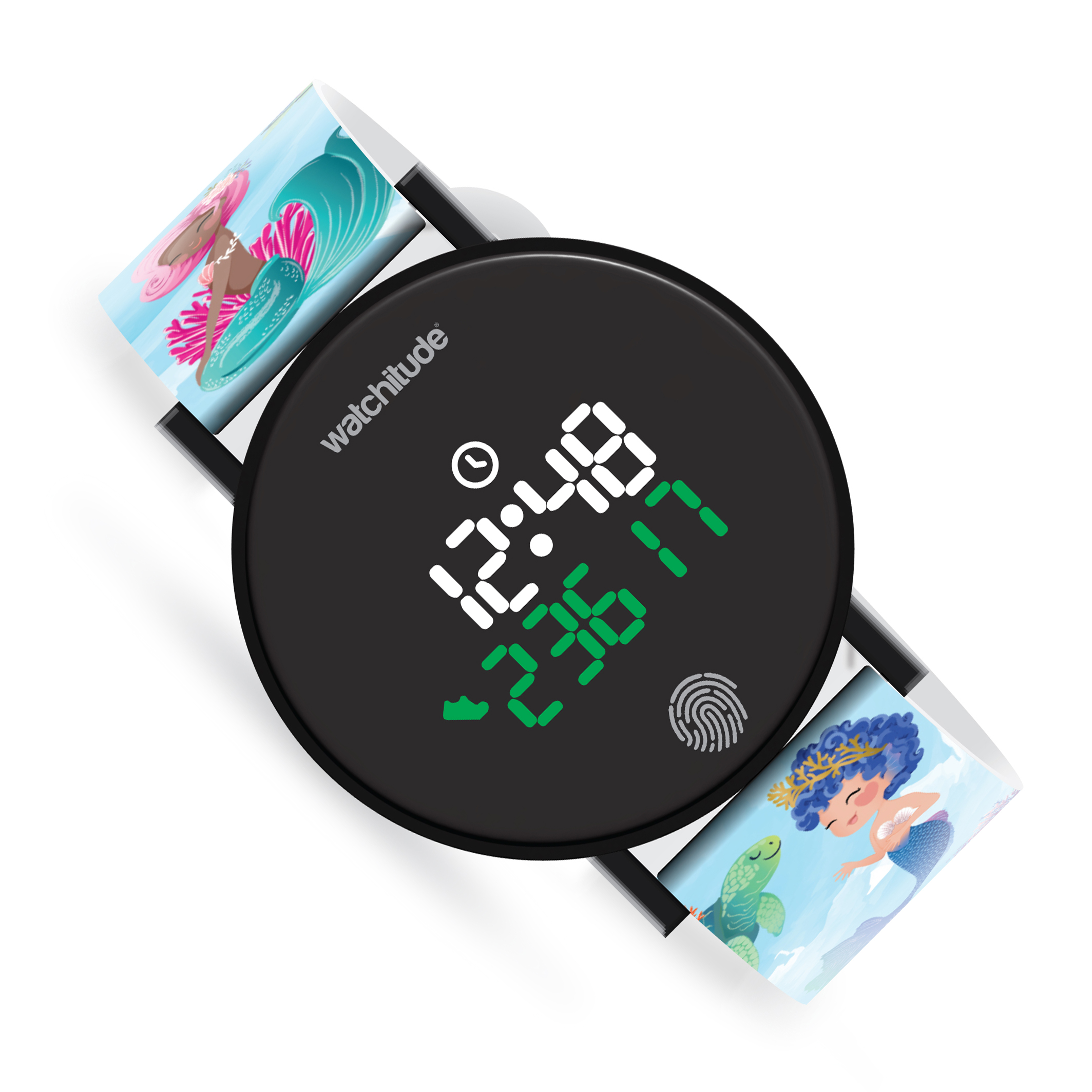Mermaids Party - Step Counter Watch
