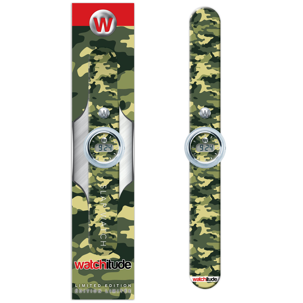 Army Camo - Watchitude Digital Slap Watch