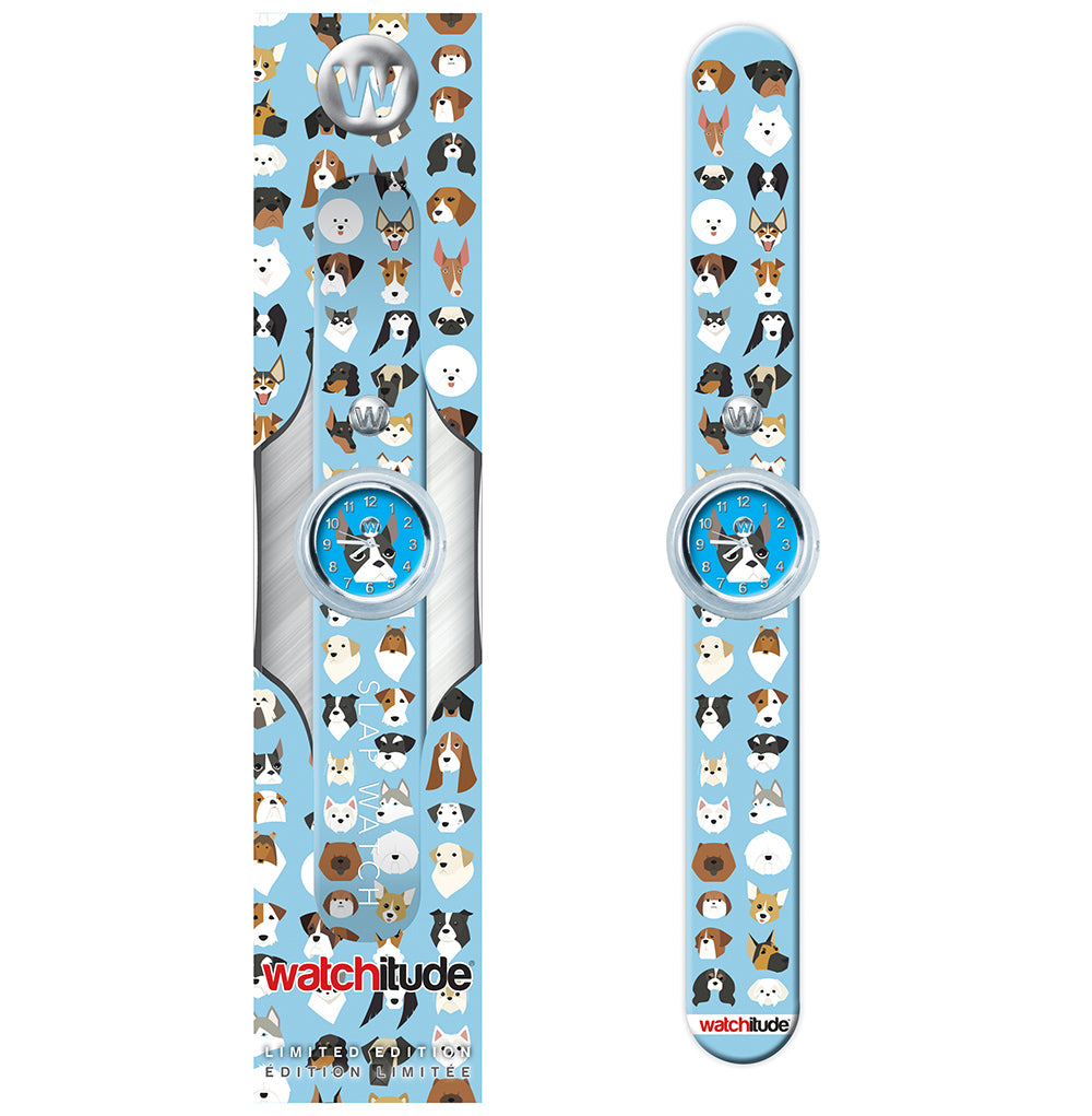Dog Emoji - Watchitude Slap Watch