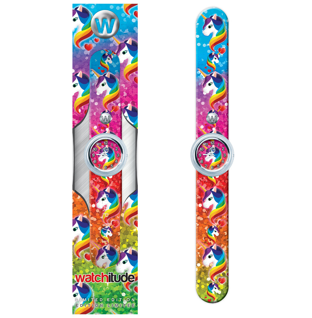 Rainbow Unicorns - Watchitude Slap Watch