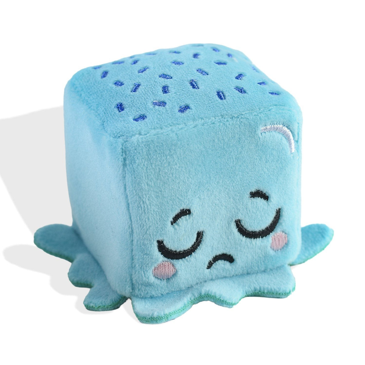 Knead That Ice Cream chunky squishy plush in light blue with sprinkles