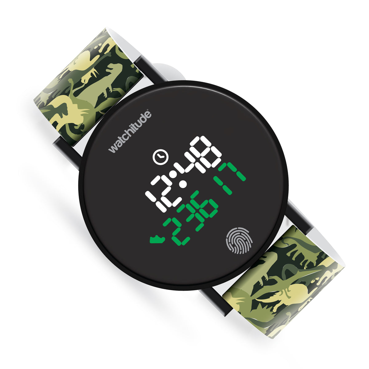 Dino Camo - Step Counter Watch - Pedometer - Fitness Tracker