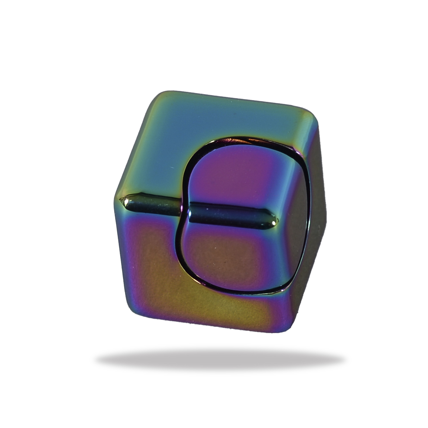 Spin Cube Rainbow Fidget Spinner Shop Today