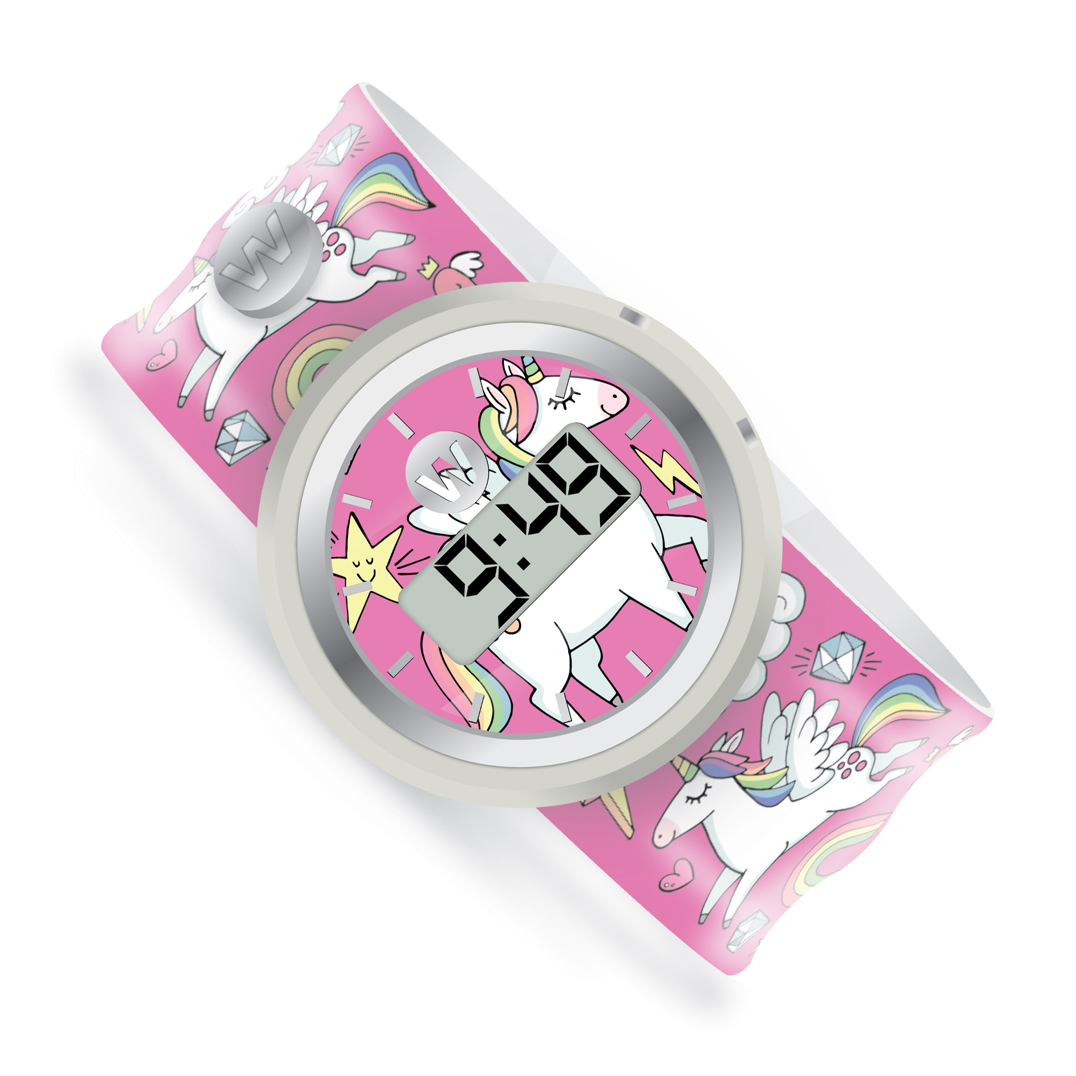 Jellify 2 Pcs Colorful Star Slap Bracelets Silicone Unicorn Wristband for  Kids Boys  Girls Birthday