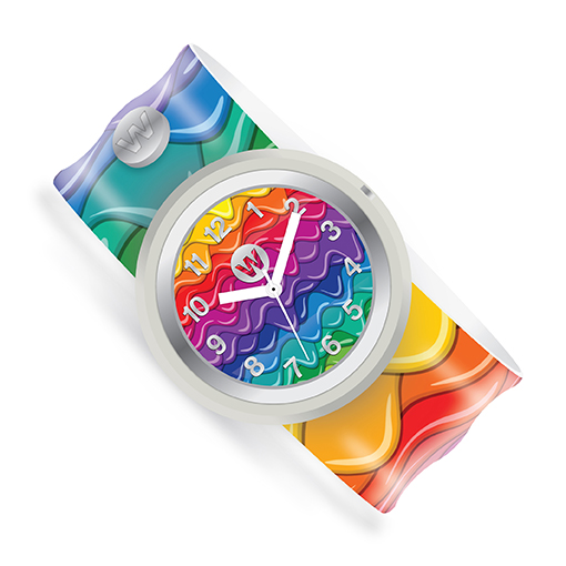 Rainbow Slime - Watchitude Slap Watch