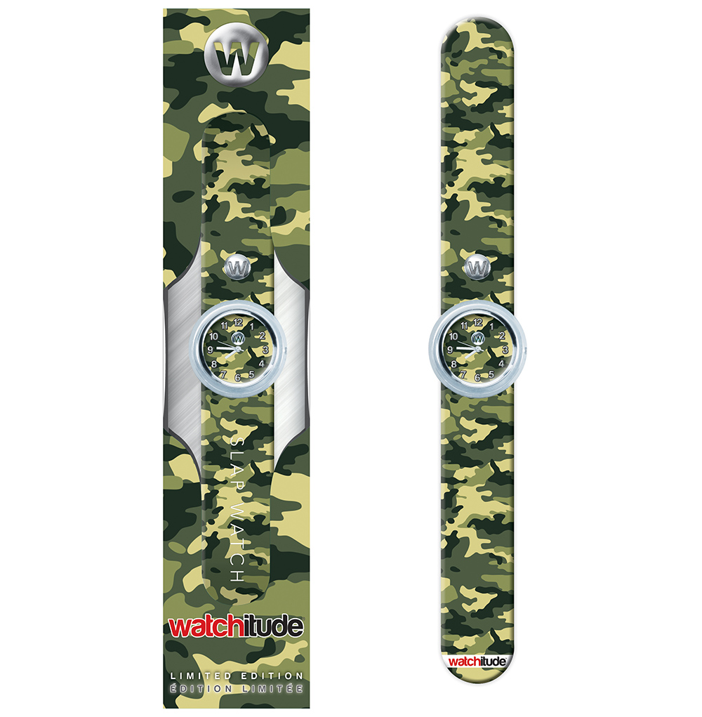 Army Camo - Watchitude Slap Watch image number 2