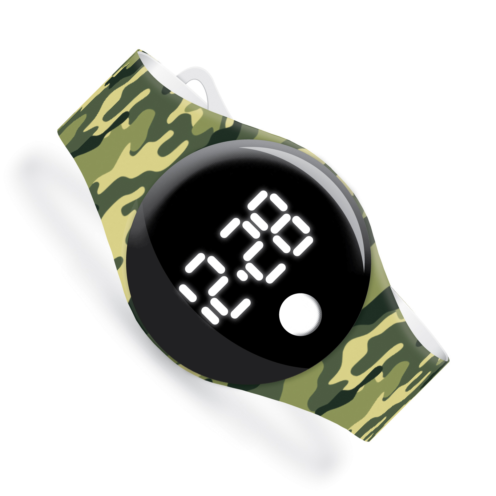 Army Camo - Watchitude Blip - Digital Watch image number 0