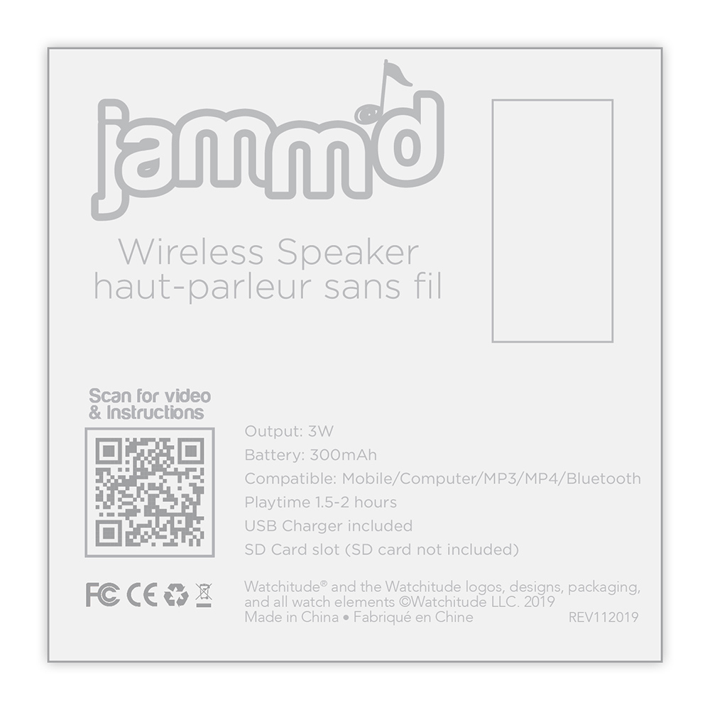Lightning - Watchitude Jamm'd - Wireless Speaker image number 4