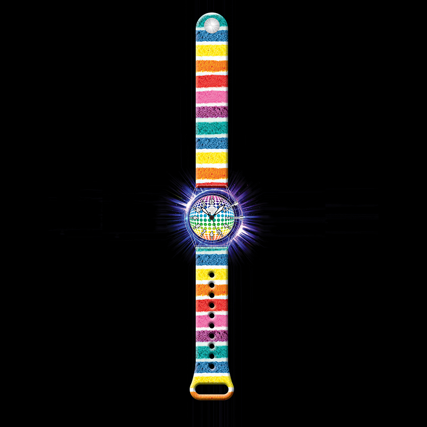 Rainbow Cake - Watchitude Glow - Led Light-up Watch image number 2