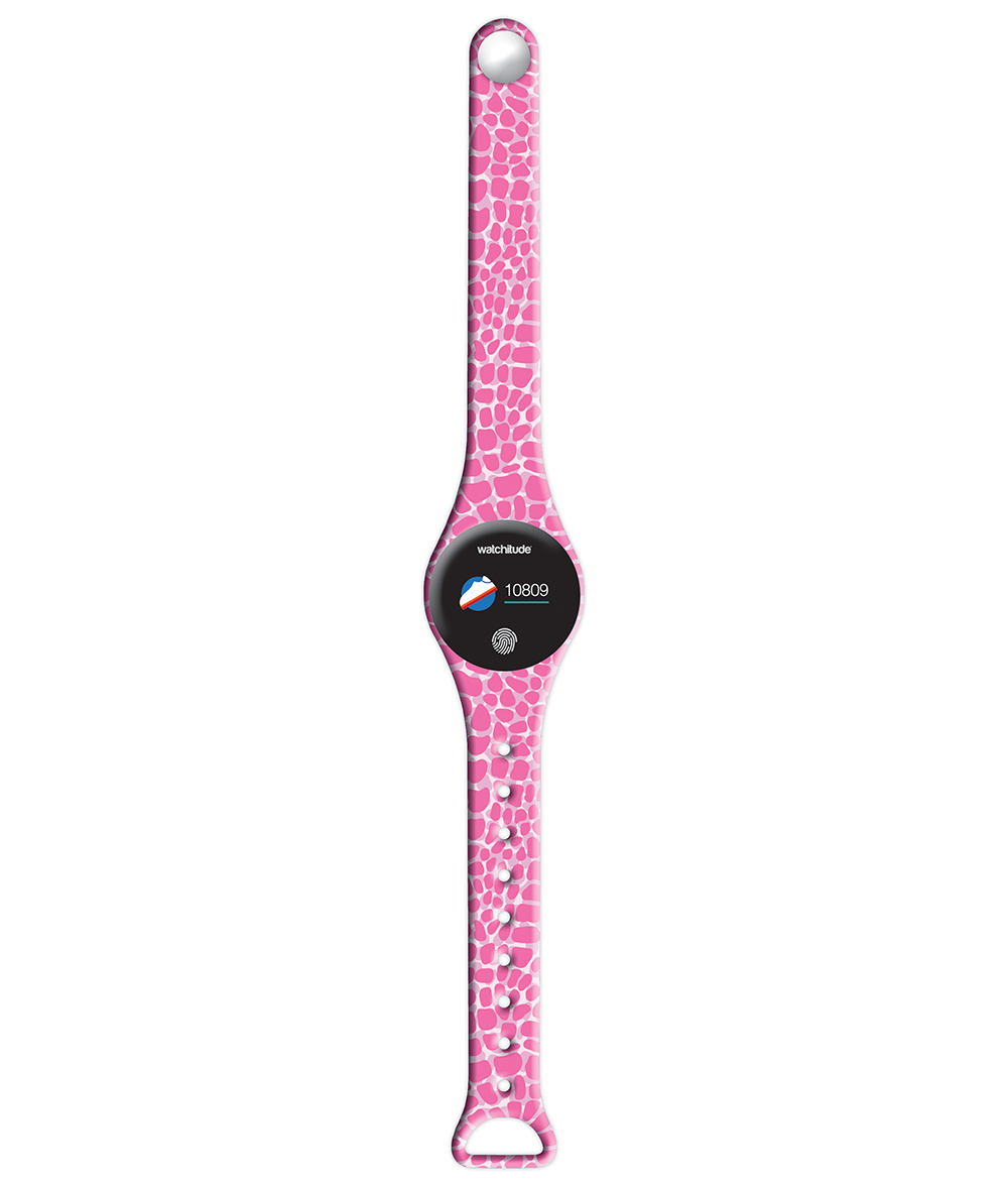 Pink Crocodile - Watchitude Move2 - Kids Activity Plunge Proof Watch image number 2