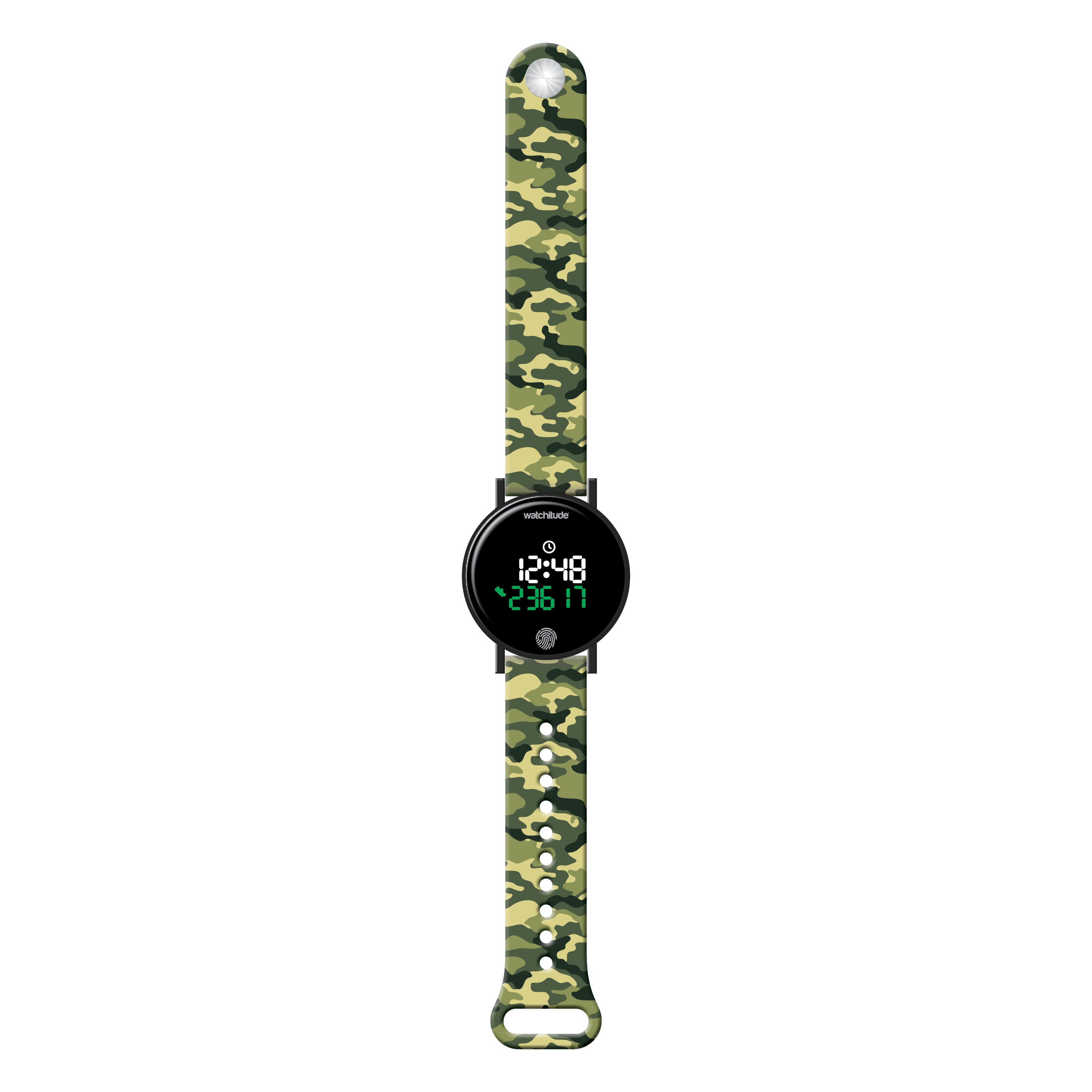 Army Camo - Step Counter Watch - Pedometer - Fitness Tracker