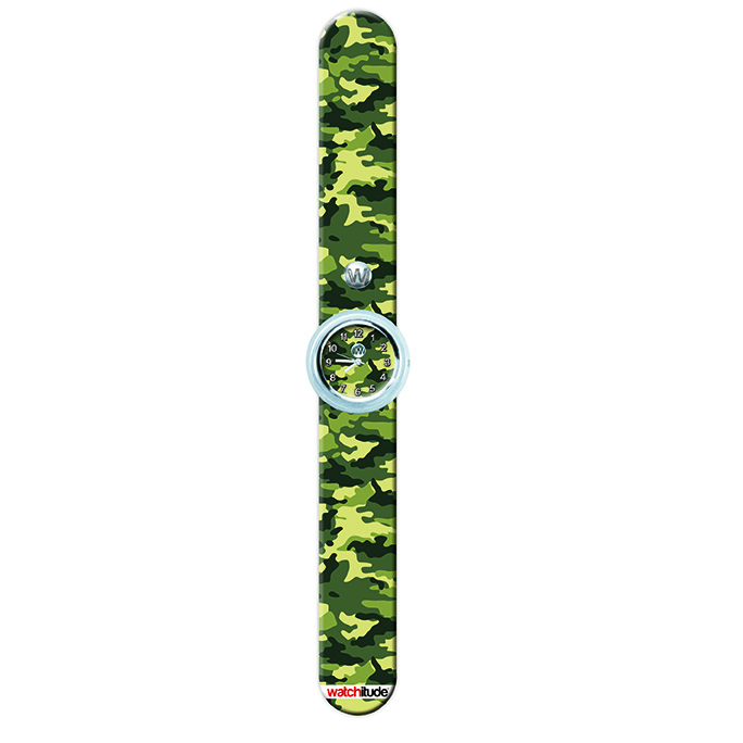Army Camo - Watchitude Slap Watch image number 1