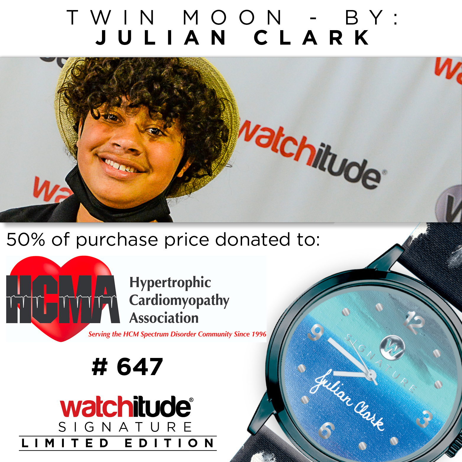 Twin Moon - Julian Clark Signature watch image number 0