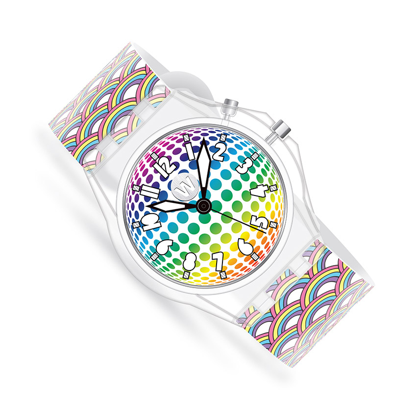Rainbow Playground - Watchitude Glow - Led Light-up Watch