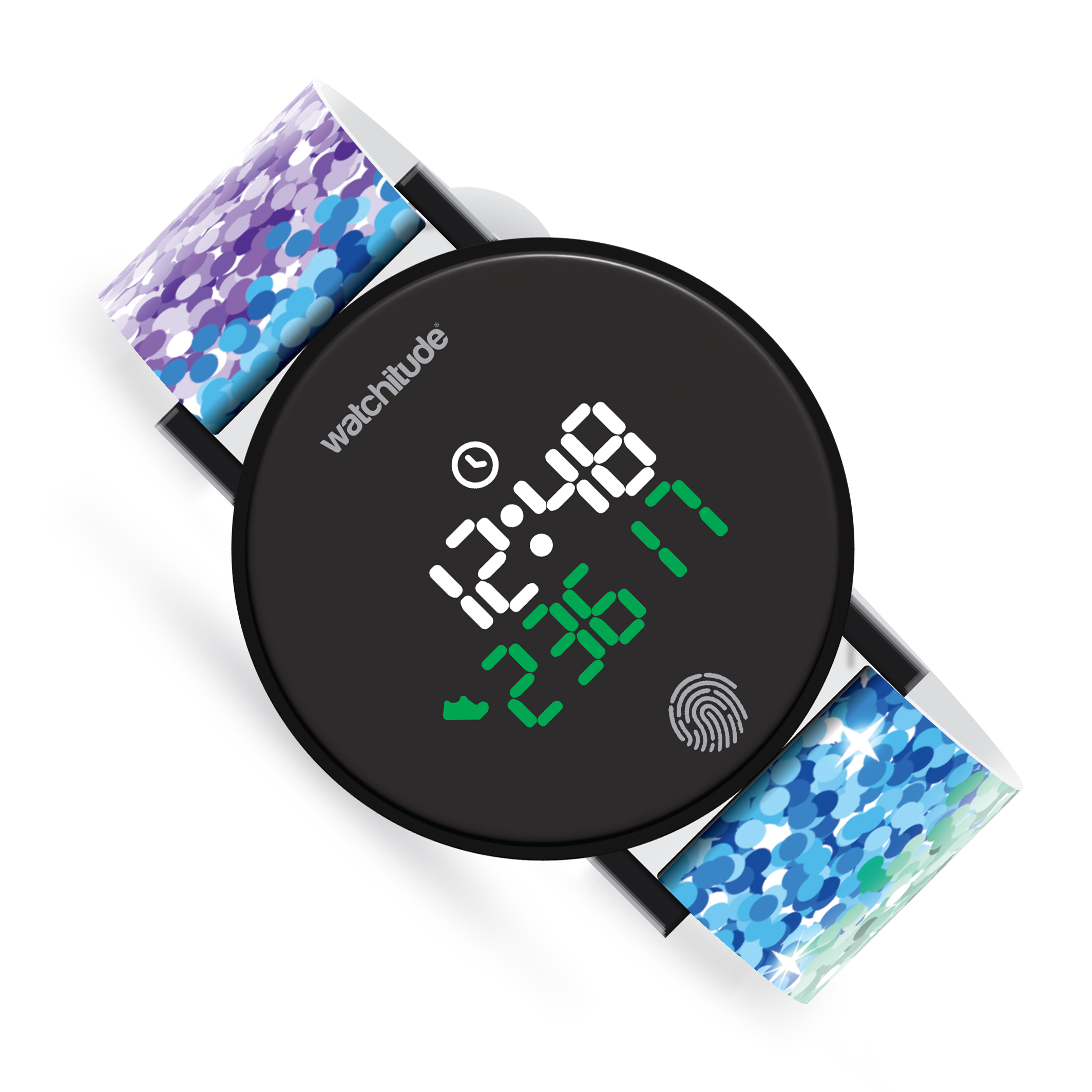 Sassy Sequins - Step Counter Watch - Pedometer - Fitness Tracker