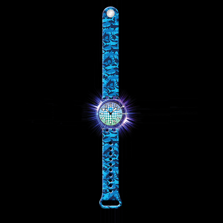 Sharks Camo - Light Up Watch - Watchitude Glow image number 2