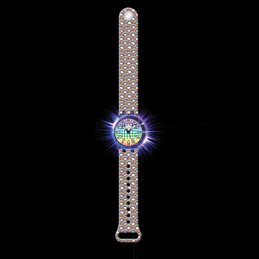 Rainbow Playground - Watchitude Glow - Led Light-up Watch image number 2