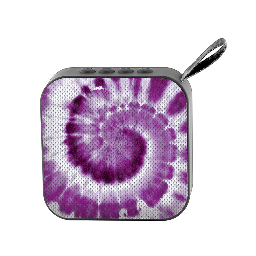 Purple Tie Dye - Jamm'd by Watchitude - Bluetooth Speaker image number 0