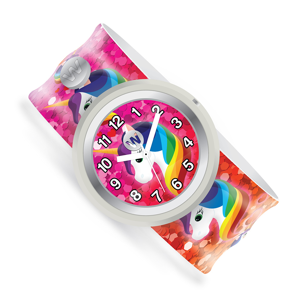 Rainbow Unicorns - Watchitude Slap Watch image number 0