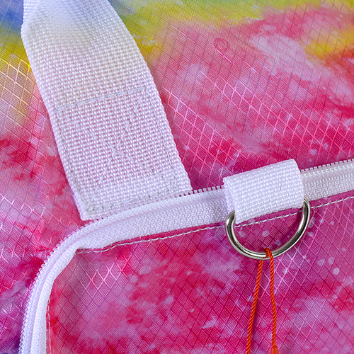 Glam Plush Medium Duffle Bag - Tie-Dye Sleepover