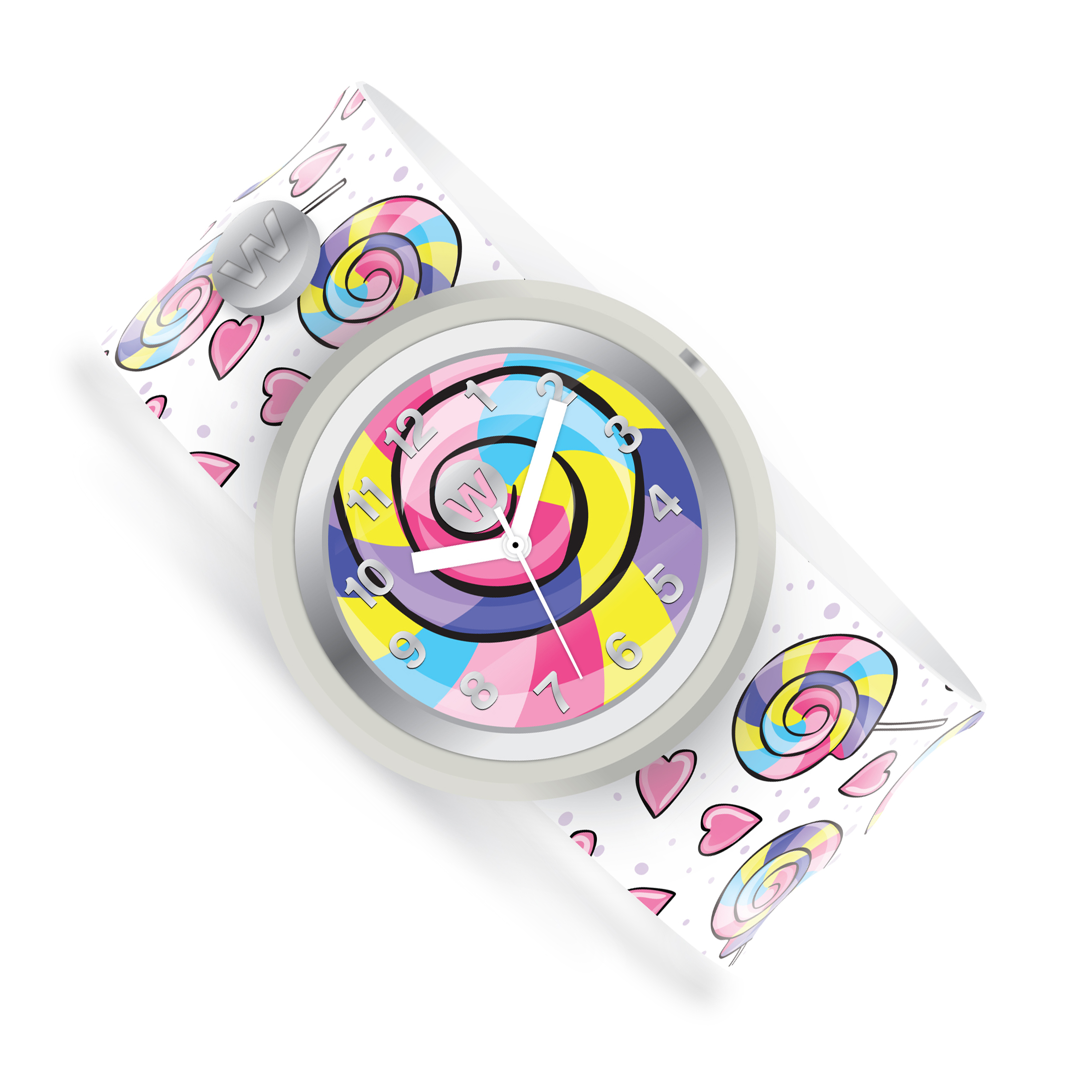 Rainbow Lollipop - Watchitude Slap Watch image number 0